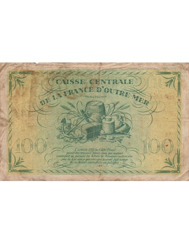 AEF 100 francs 1944