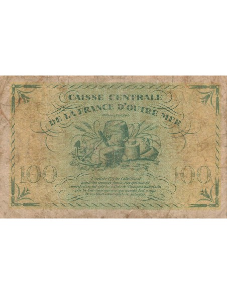 Martinique 100 francs 1944