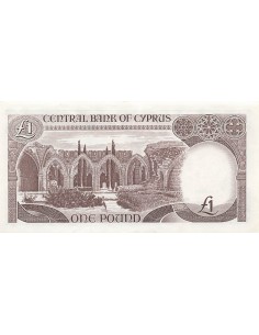 Chypre 1 pound 1989 2