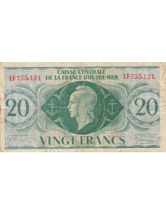AEF 20 francs 1944