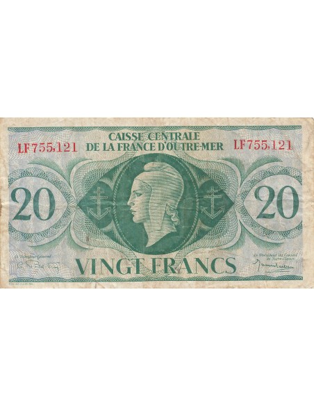 AEF 20 francs 1944