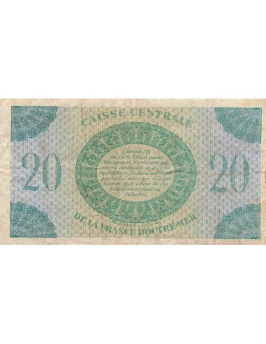 AEF 20 francs 1944