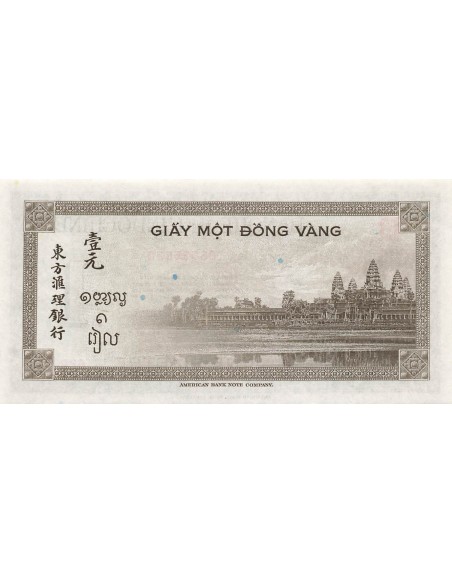 Indo-Chine Fr. 1 piastre 1945