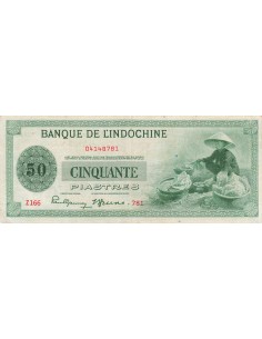 Indo-Chine Fr. 50 piastres 1945