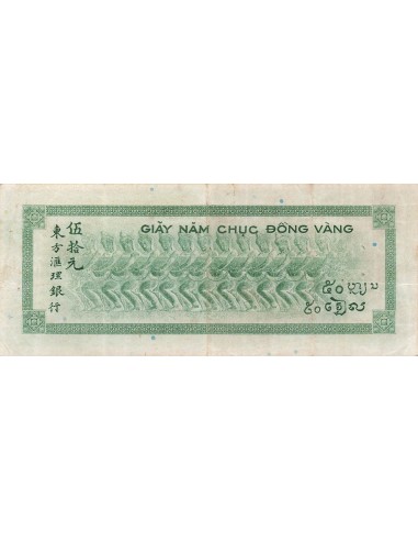 Indo-Chine Fr. 50 piastres 1945