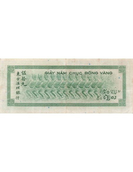 Indo-Chine Fr. 50 piastres 1945
