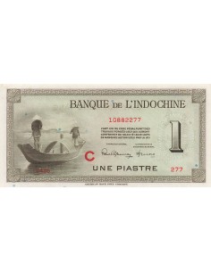 Indo-Chine Fr. 1 piastre 1945