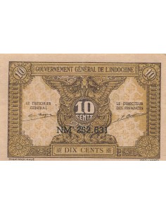 Indo-Chine Fr. 10 cents 1942