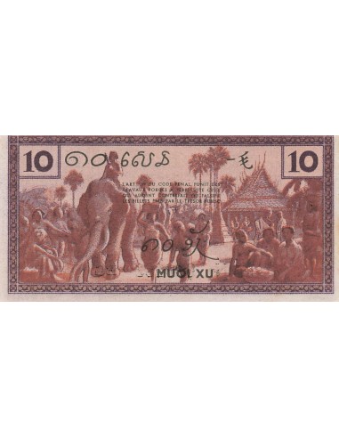 Indo-Chine Fr. 10 cents 1939