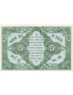 Indo-Chine Fr. 5 cents 1942 2