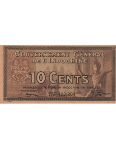 Indo-Chine Fr. 10 cents 1939