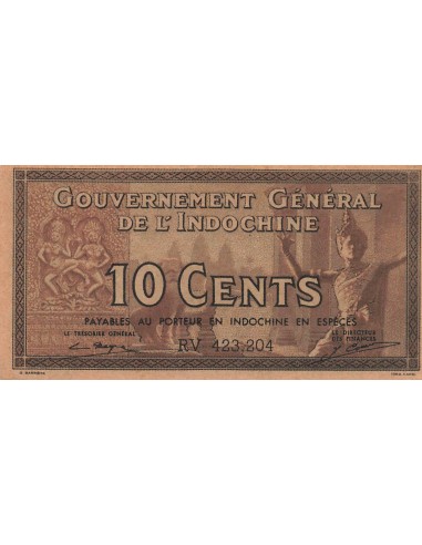 Indo-Chine Fr. 10 cents 1939