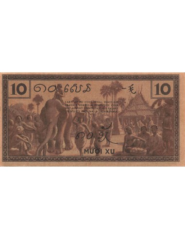 Indo-Chine Fr. 10 cents 1939