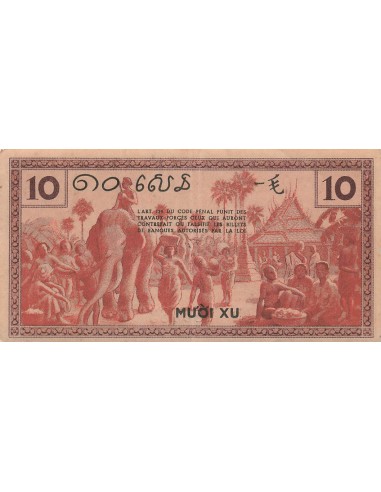 Indo-Chine Fr. 10 cents 1939