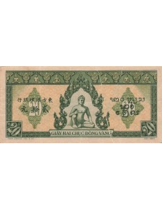 Indo-Chine Fr. 20 piastres 1942 2