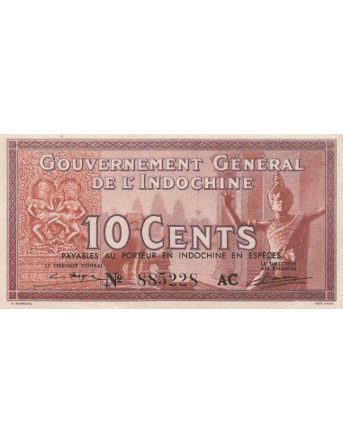 Indo-Chine Fr. 10 cents 1939