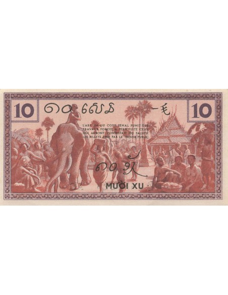 Indo-Chine Fr. 10 cents 1939