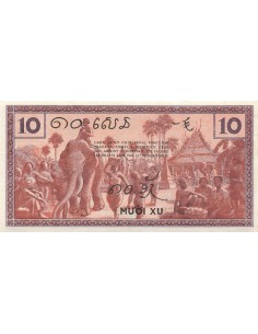 Indo-Chine Fr. 10 cents 1939 2