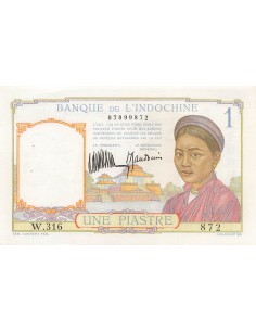 Indo-Chine Fr. 1 piastre 1932