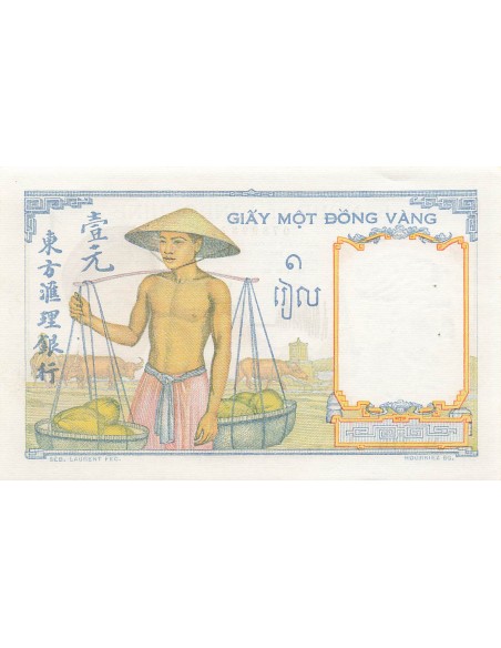 Indo-Chine Fr. 1 piastre 1932