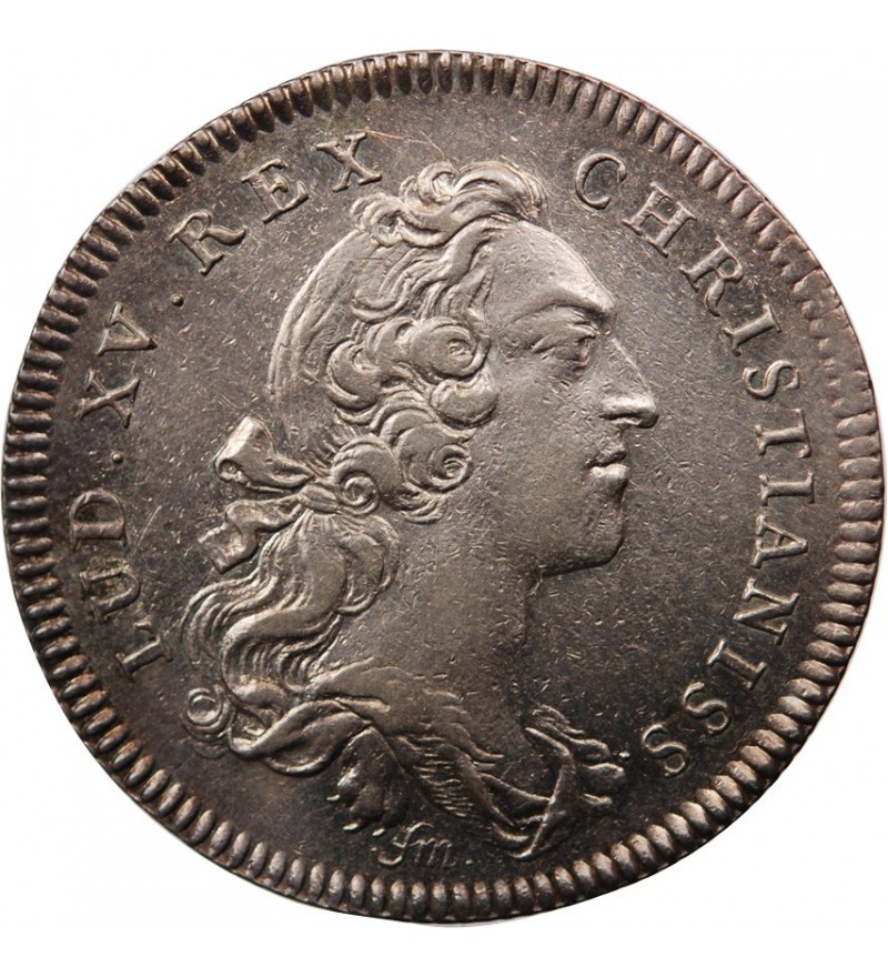 BATIMENTS DU ROI, LOUIS XV - JETON ARGENT 1749