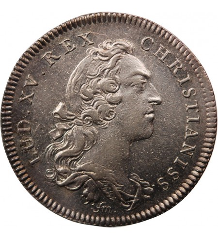 BATIMENTS DU ROI, LOUIS XV - JETON ARGENT 1749