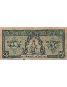 Indo-Chine Fr. 20 piastres 1942 2