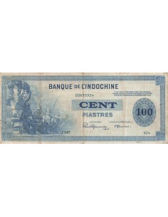 Indo-Chine Fr. 100 piastres 1945