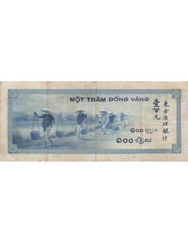 Indo-Chine Fr. 100 piastres 1945