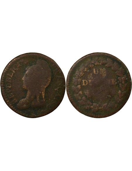 Grand Module 1 décime Cuivre I Limoges