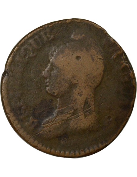 Grand Module 1 décime Cuivre An 5 R Orléans