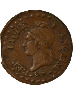 Dupré 1 centime Cuivre An 6 A - Paris 2