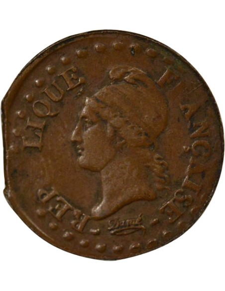 Dupré 1 centime Cuivre An 6 A - Paris