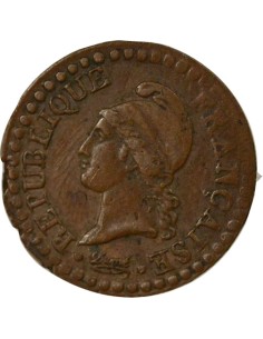 Dupré 1 centime Cuivre An 6 A - Paris 2
