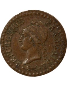 Dupré 1 centime Cuivre An 6 A - Paris 2