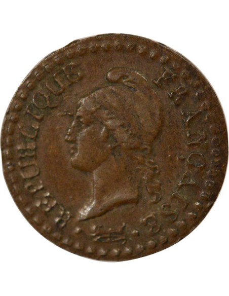 Dupré 1 centime Cuivre An 6 A - Paris