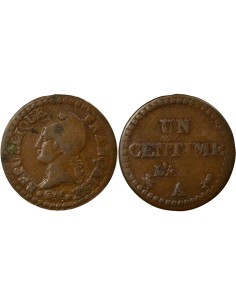 Dupré 1 centime Cuivre A - Paris