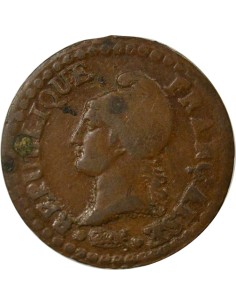 Dupré 1 centime Cuivre A - Paris 2