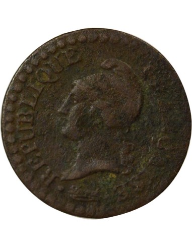 Dupré 1 centime Cuivre An 6 A - Paris