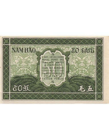 Indo-Chine Fr. 50 cents 1942