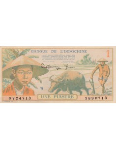 Indo-Chine Fr. 1 piastre 1949