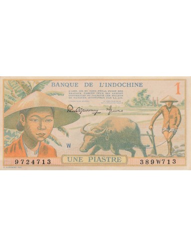 Indo-Chine Fr. 1 piastre 1949