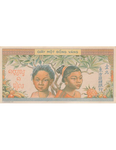 Indo-Chine Fr. 1 piastre 1949