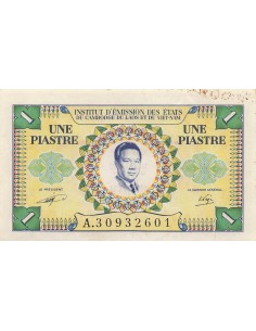 Indo-Chine Fr. 1 piastre 1953