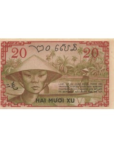 Indo-Chine Fr. 20 cents 1939 2