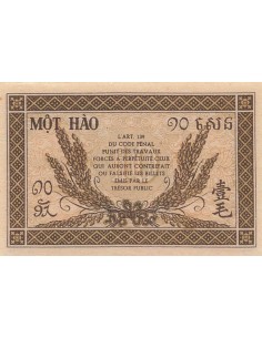 Indo-Chine Fr. 10 cents 1942 2