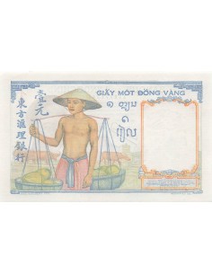 Indo-Chine Fr. 1 piastre 1949 2