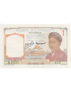 Indo-Chine Fr. 1 piastre 1949