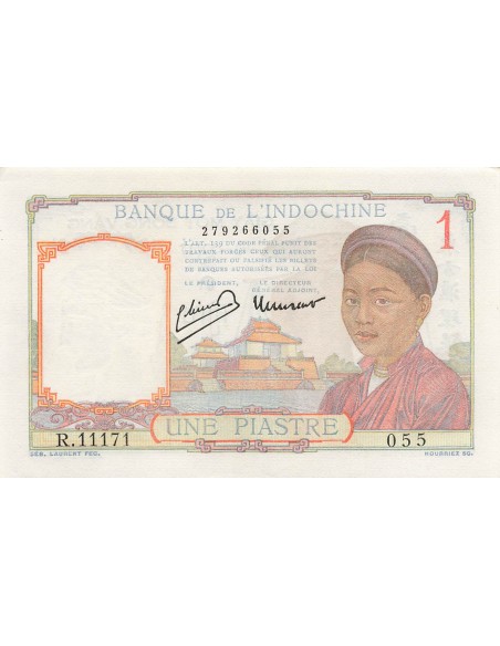 Indo-Chine Fr. 1 piastre 1949