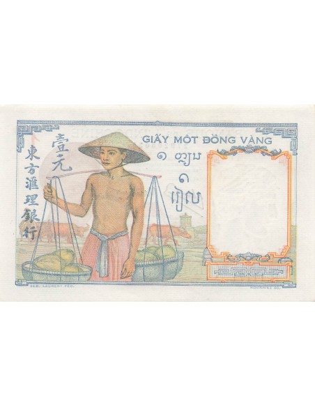 Indo-Chine Fr. 1 piastre 1949